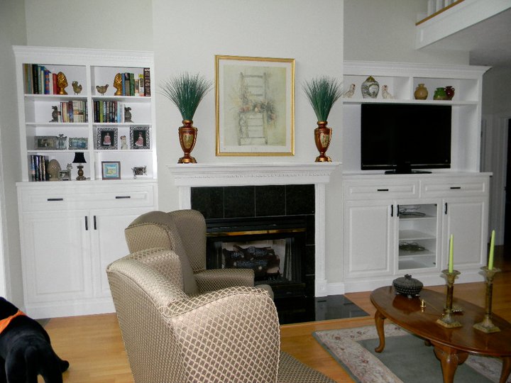 Read more about the article Custom Bookcase Before and After