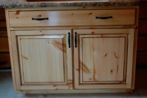 Knotty Pine Cabinets